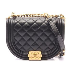 Chanel Boy Small Shoulder Bag Caviar Leather